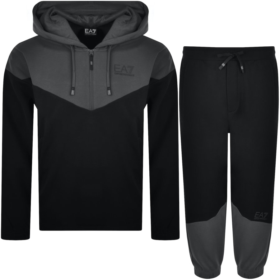 Armani logo tracksuit deals